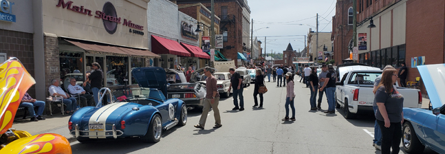 Downtown IBPA Spring Fever Car Cruise in Irwin, PA