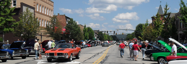 Hot Summer Nights Car Cruise in Beaver, PA