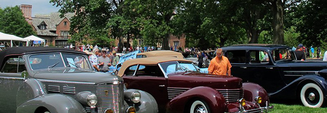 Stan Hywet Father's Day Car Show in Akron, OH
